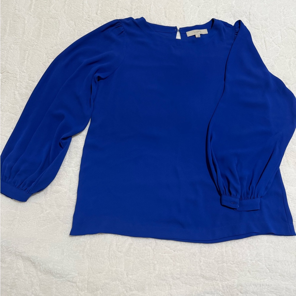 LOFT Royal Blue Women's Blouse